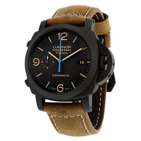 panerai all black watch